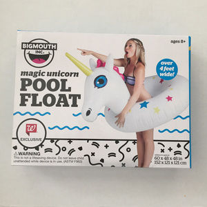 New BIGMOUTH Magic UNICORN Inflatable Pool Float